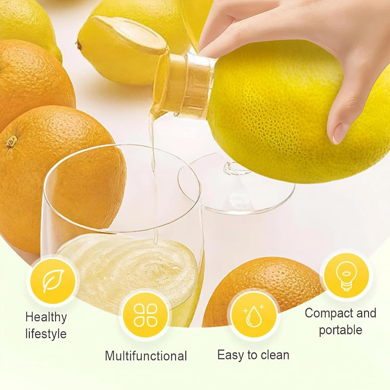 Robuste Zitruspresse manuell, auslaufsicherer Küchenhelfer für frischen Saft, perfekt für Outdoor.