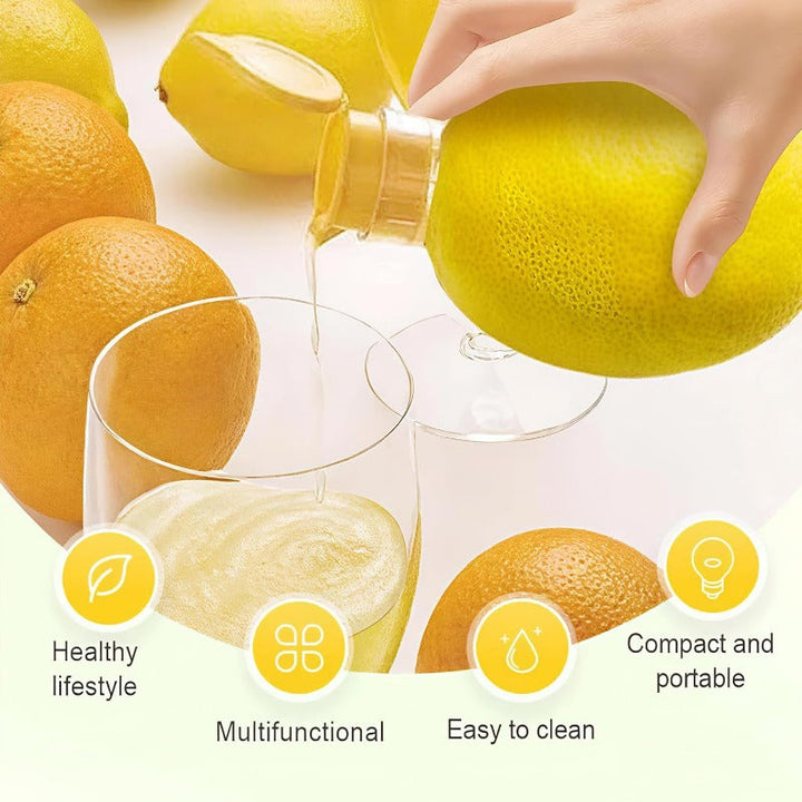 Robuste Zitruspresse manuell, auslaufsicherer Küchenhelfer für frischen Saft, perfekt für Outdoor.