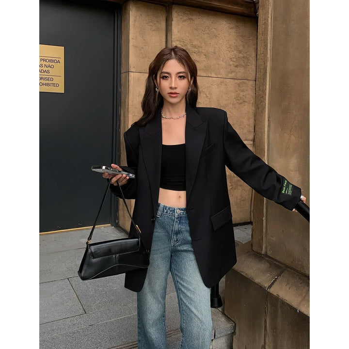 Komfortabler, lockerer Damen Blazer Marissa, der Eleganz und Bequemlichkeit stilvoll vereint.
