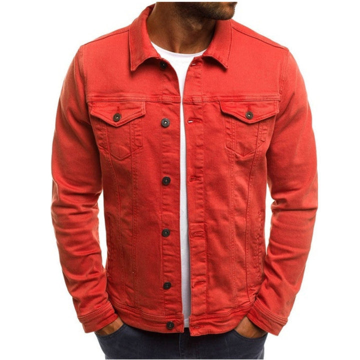 Vielseitige Casual Herren Jeansjacke "Mason", ideal für jede Saison und kombinierbar mit vielen Outfits.