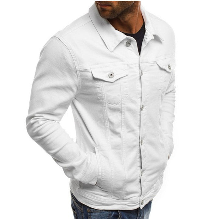 Zeitlose Herren Denim Jacke "Mason" für einen entspannten und coolen Auftritt, optimal für Freizeitaktivitäten.