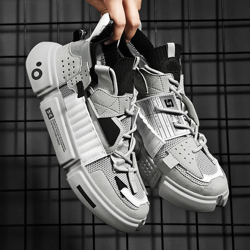 Stylischer Mason Urban Herren Sneaker im Profil, zeigt modernes Design & Komfort. Idealer Alltagsschuh.