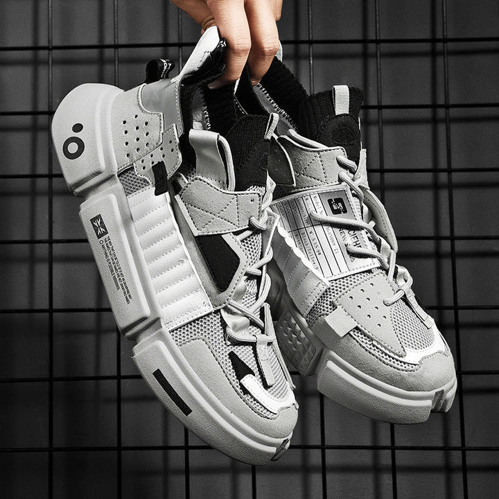 Stylischer Mason Urban Herren Sneaker im Profil, zeigt modernes Design & Komfort. Idealer Alltagsschuh.