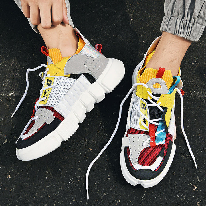 Mason Urban Sneakers am Fuß: Komfortabler Herren Freizeitschuh für Streetstyle & urbane Looks. Sportlich-elegant.