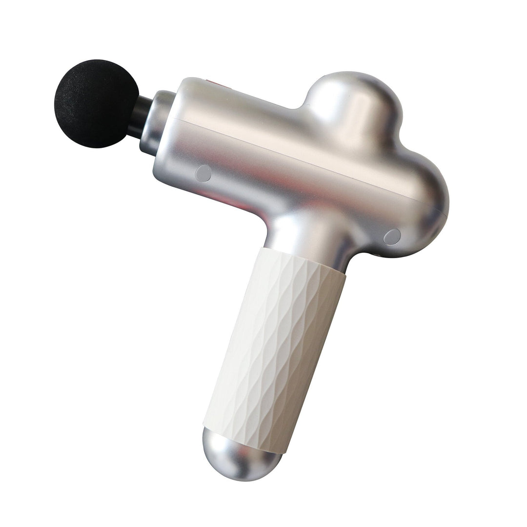 Professionelle Massagepistole mit 7 Köpfen, 9h Akku für Tiefenmassage & Muskelregeneration, tragbar.