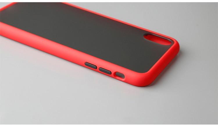Matte Anti-Stoß iPhone Hülle, Schwarz. Robuster Schutz & Kratzschutz für Ihr Smartphone.
