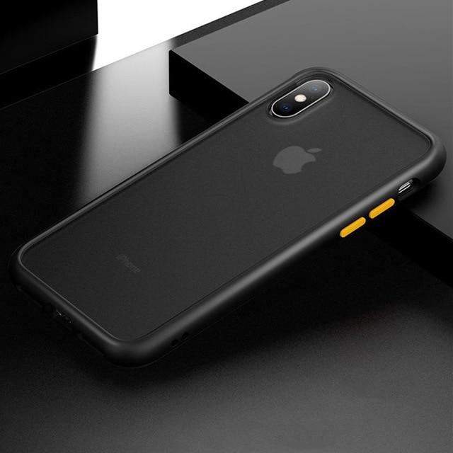 Unisex Anti-Stoß Hülle, matt. Perfekter iPhone Schutz für iPhone 7. Widerstandsfähige Silikonhülle.