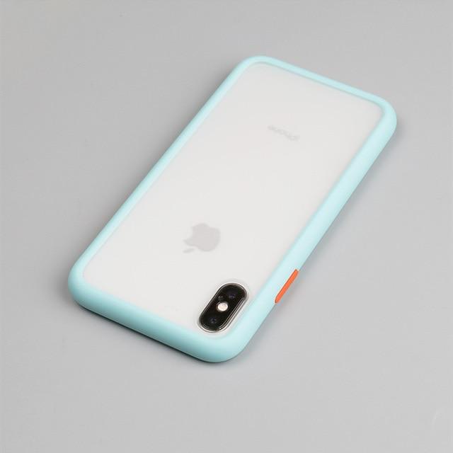 iPhone Hülle, matt mit Anti-Stoß. Robuster Schutz für iPhone 7/8/X/XR. Hochwertiges Design.