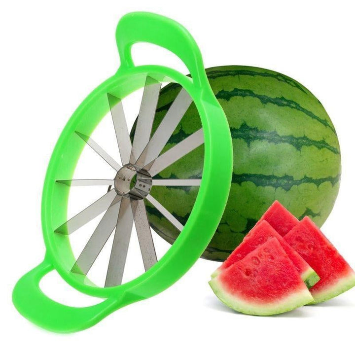 Hochwertiger Wassermelonen-Schneider für präzise, gleichmäßige Scheiben. Ein unverzichtbarer Helfer für die Küche.