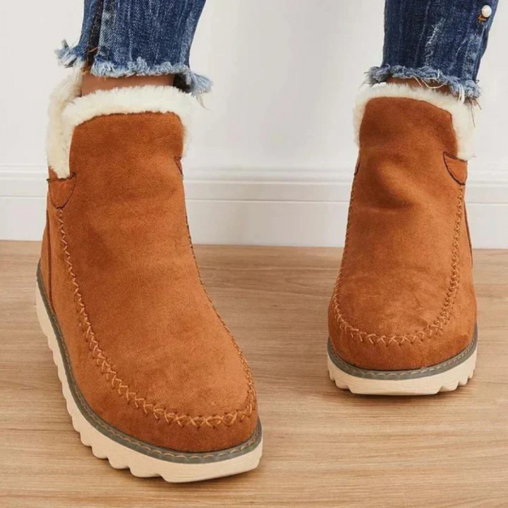 Stilvolle Mia Damen Winter Knöchelstiefel, warm & bequem. Vielseitige Damenschuhe für kalte Tage.