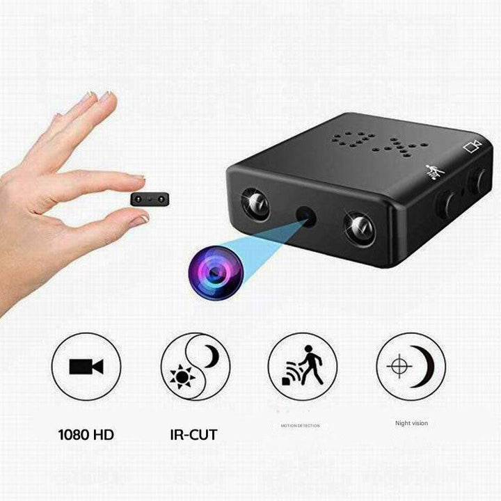 Diskrete Überwachungskamera mit HD-Video und Nachtsicht zur Sicherung Ihres Eigentums.