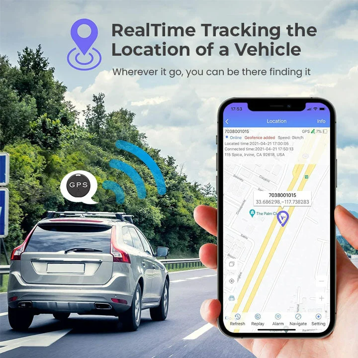 Kompakter Mini GPS-Tracker MicroMag zur Sicherung von Werten. Echtzeit-Ortung & Überwachung.