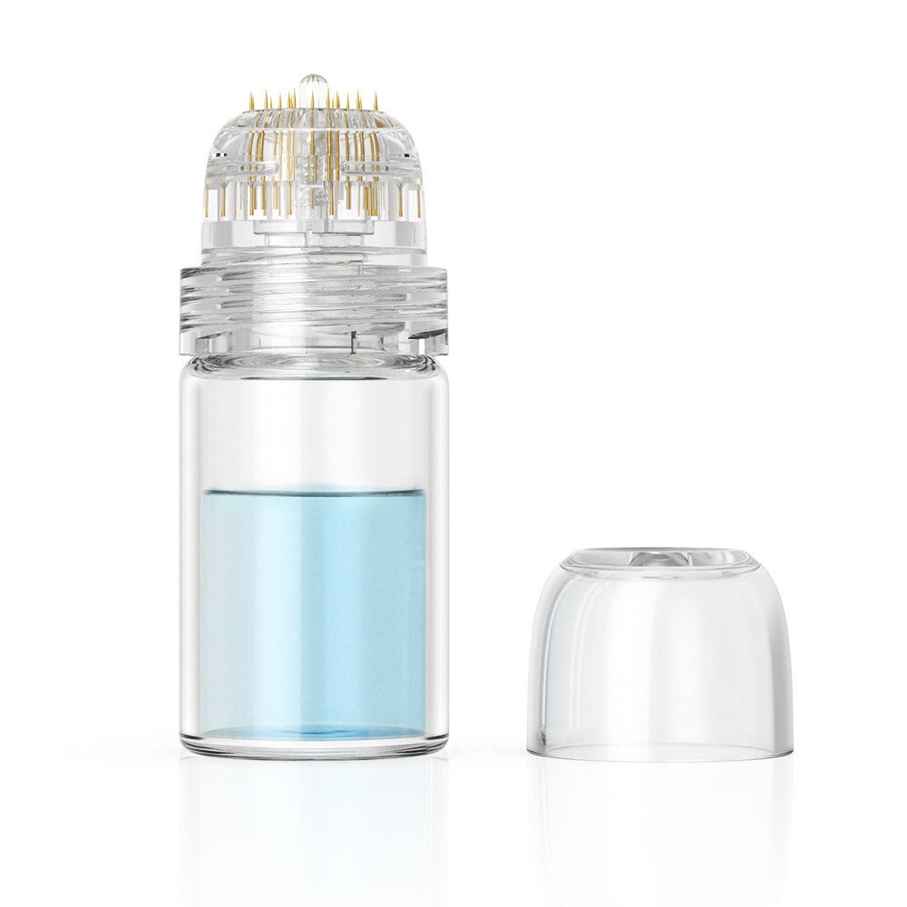 Microneedling Derma Stempel für strahlende Haut, Faltenreduktion & verbesserte Seruminfusion.