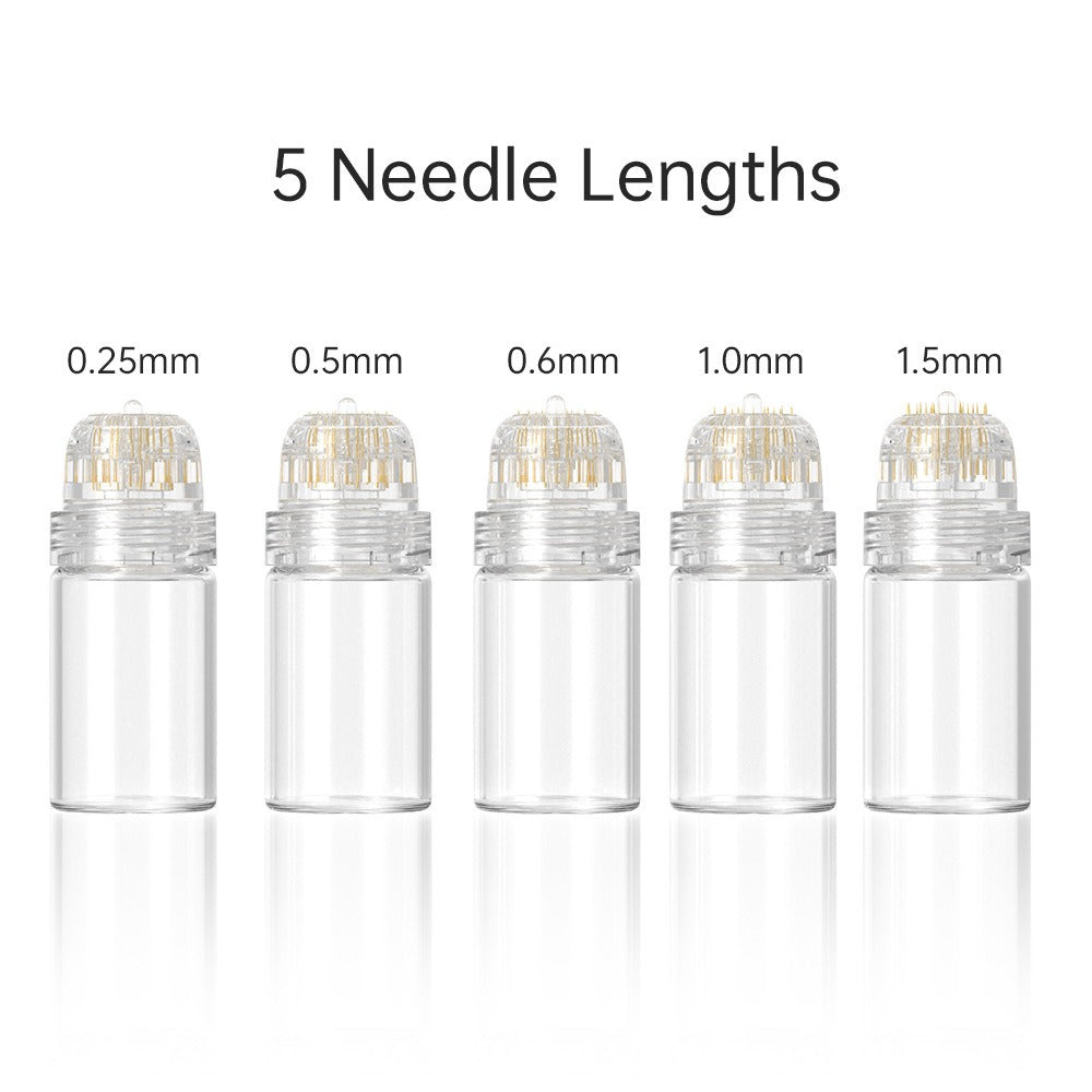 Hochwertiger Microneedling Derma Stempel für professionelle Anti-Aging Gesichtspflege als Heimbehandlung.
