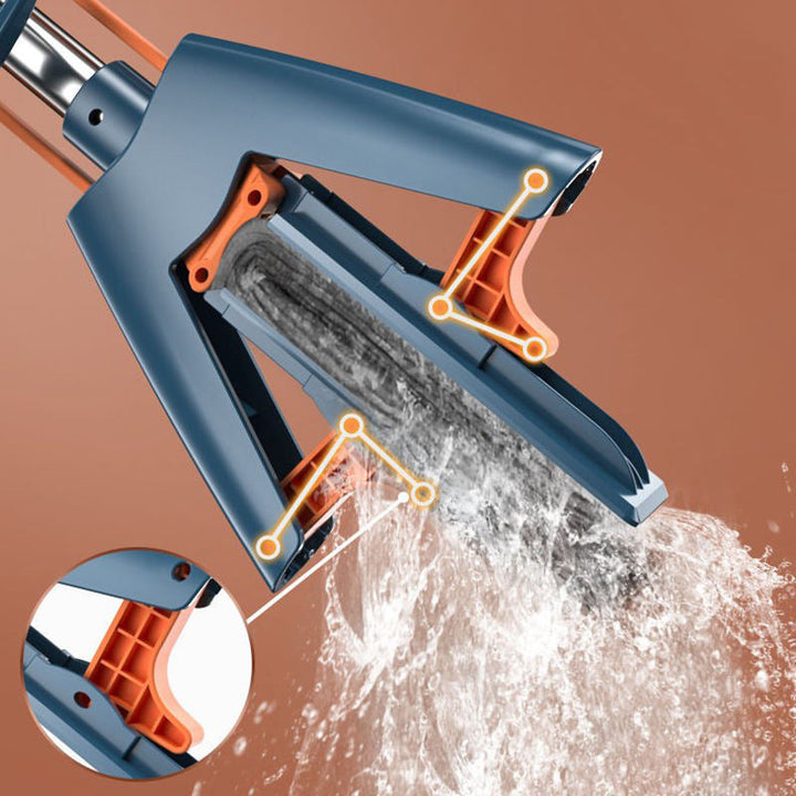 Ergonomischer Mini Allzweck-Putzstab für mühelose Sauberkeit, ideal für Küche und Bad; praktisches Reinigungshilfsmittel.