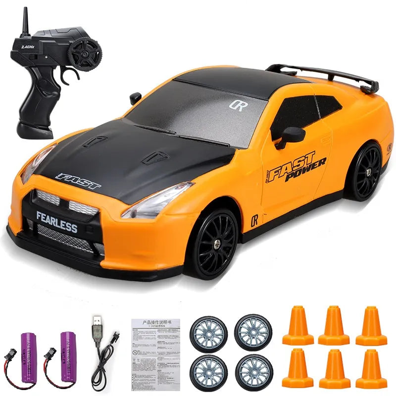 Ferngesteuerter Mini Drifter, ein schnelles Sportwagen Modell für Kinder.