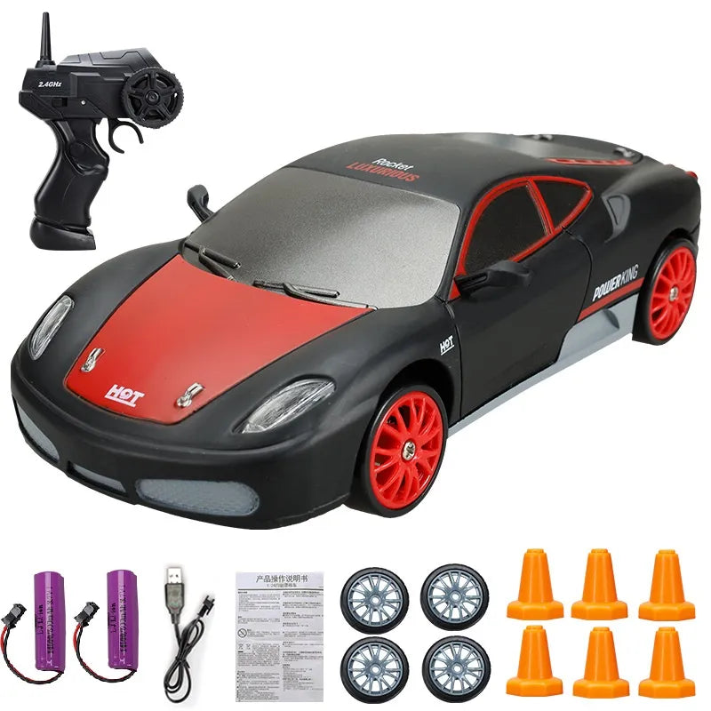 Realistisches Mini Drifter RC Drift Auto, perfekt für Innen- und Außenbereich.