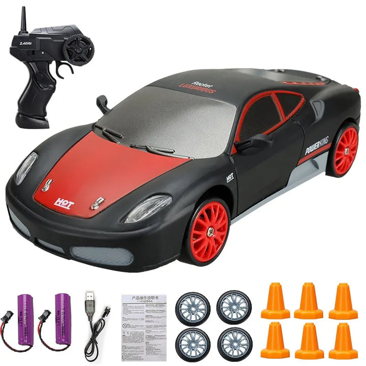 Realistisches Mini Drifter RC Drift Auto, perfekt für Innen- und Außenbereich.