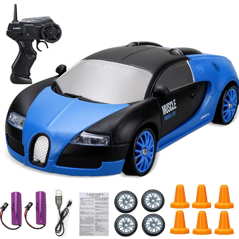 Aufregendes Mini Drifter Rennauto, ideal für kleine Rennfahrer.