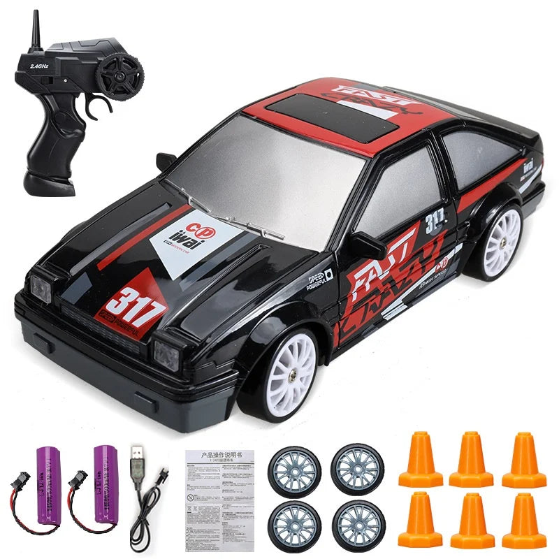 Cooles RC Auto Geschenk: Mini Drifter Drift Spielzeug für endlose Action.