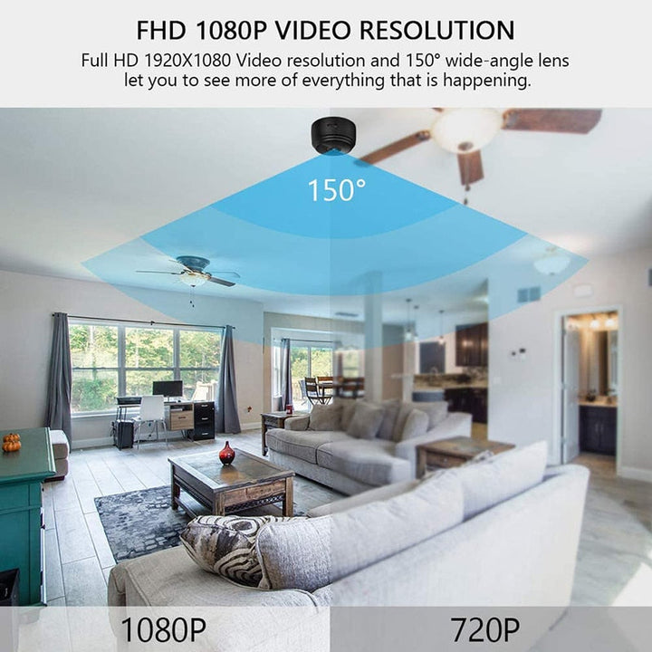 Smart WiFi Überwachungskameras im Set, skalierbare Sicherheit für Haus & Büro.