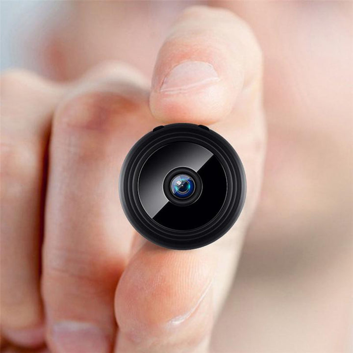 Full HD Mini Kamera mit Nachtsicht, klare Bilder im Dunkeln, 24/7 Überwachung.