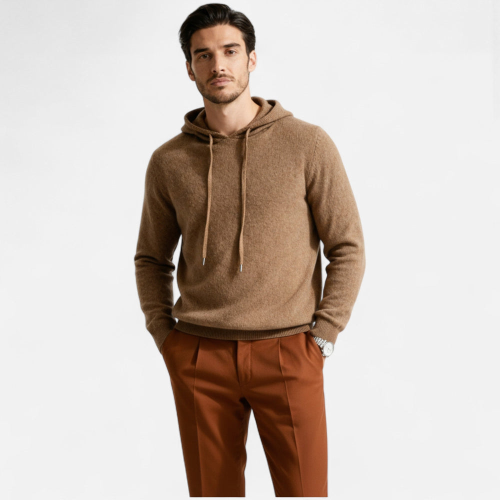 Hochwertiger Herren Hoodie "Leo", minimalistisch & bequem, ideal für Freizeit & Alltag.
