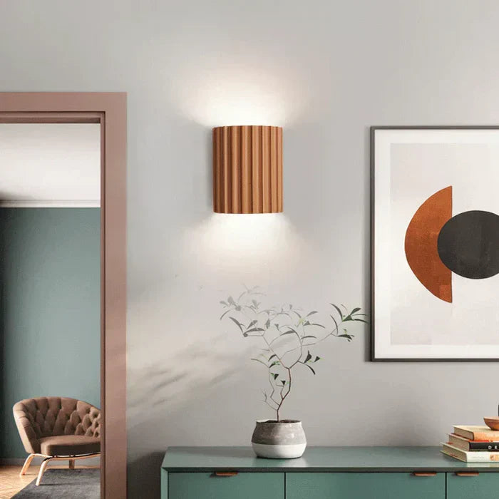 Moderne Welle-Design Wandleuchte, stilvolle Lampe für Wohnzimmer und Schlafzimmer.