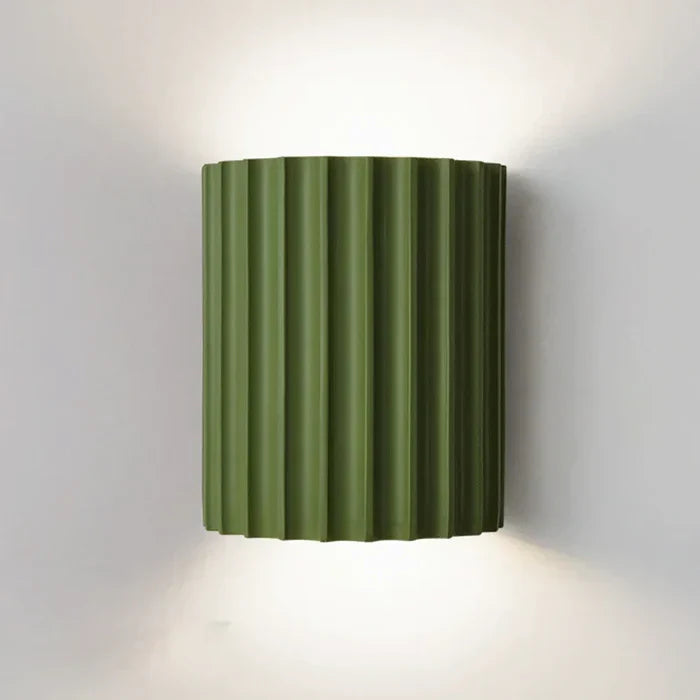Deko-Wandlampe ArtisticWave, moderne Innenbeleuchtung mit stilvollem Wellen-Design.