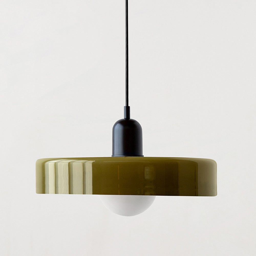 Elegante Buntglaslampe, moderne Pendelleuchte mit farbigen Glaselementen für Ihr Heim, exklusiv.