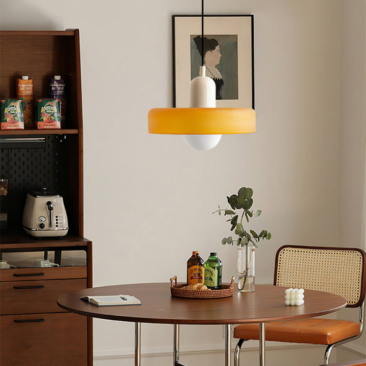 Stilvolle Innenbeleuchtung, Buntglas Deckenleuchte, moderne Hängelampe für Ihr Zuhause, komfortabel.