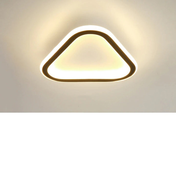 Zeitlose LED Deckenlampe, dimmbar & modern, mit klaren Linien, passend für Flur, Eingang & Balkon.