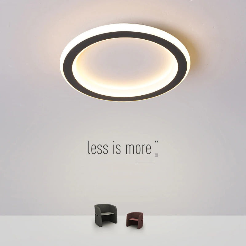Dimmbare LED Deckenleuchte für stimmungsvolle Beleuchtung in Flur, Eingang & Wohnzimmer. Modernes Design.