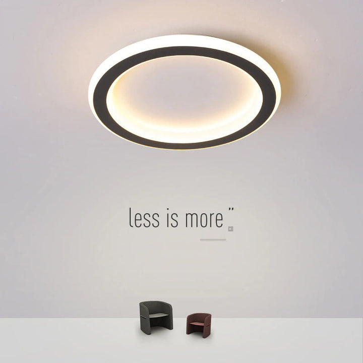 Dimmbare LED Deckenleuchte für stimmungsvolle Beleuchtung in Flur, Eingang & Wohnzimmer. Modernes Design.