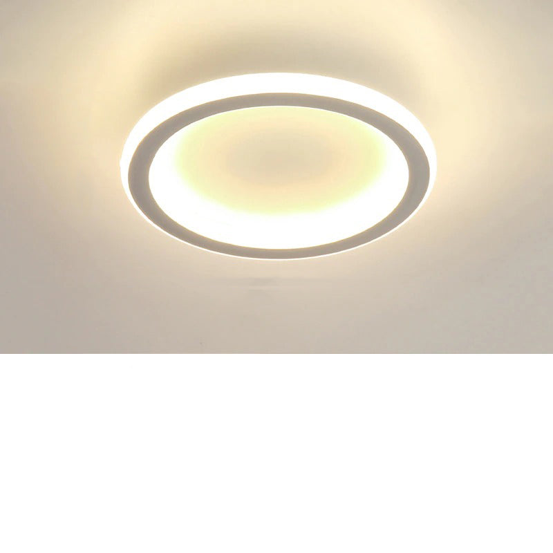 Vielseitige LED Deckenleuchte, dimmbar & modern, als Flur-, Eingangs- oder Balkonlampe einsetzbar.