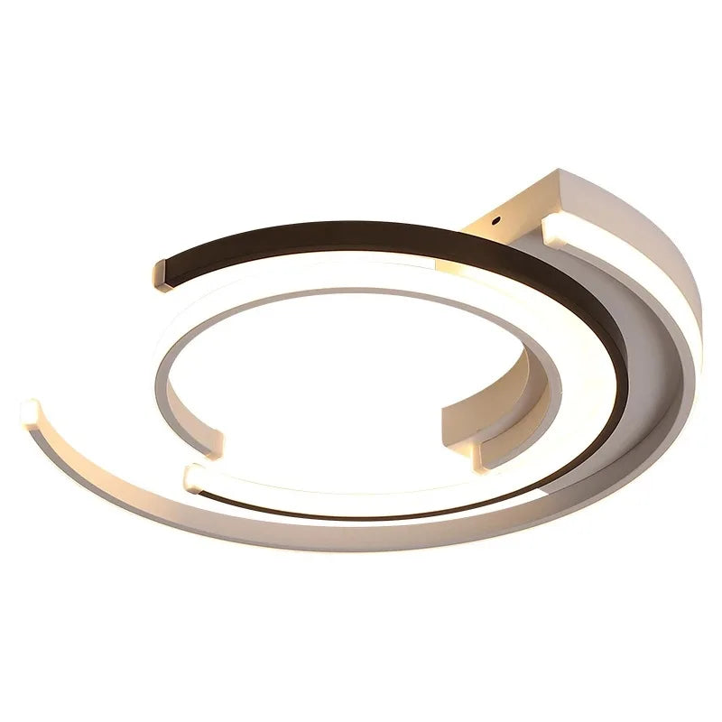 Vailora260410: Moderne, runde LED Deckenleuchte, dimmbar, perfekt für zeitgemäße Raumgestaltung.