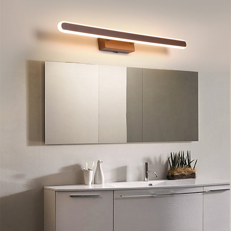 Moderne dimmbare LED Wandlampe für Spiegel, elegantes Design, energieeffizient für Ihr Badezimmer.