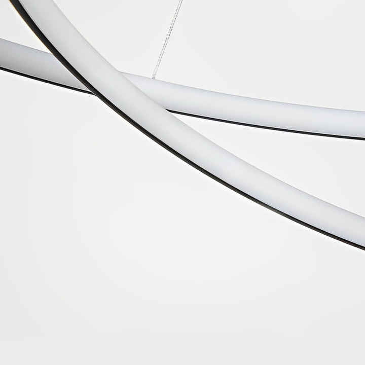 Moderne LED Pendelleuchte vailora260409, dimmbar, für Ess- & Wohnzimmer. Energieeffiziente Designerlampe.