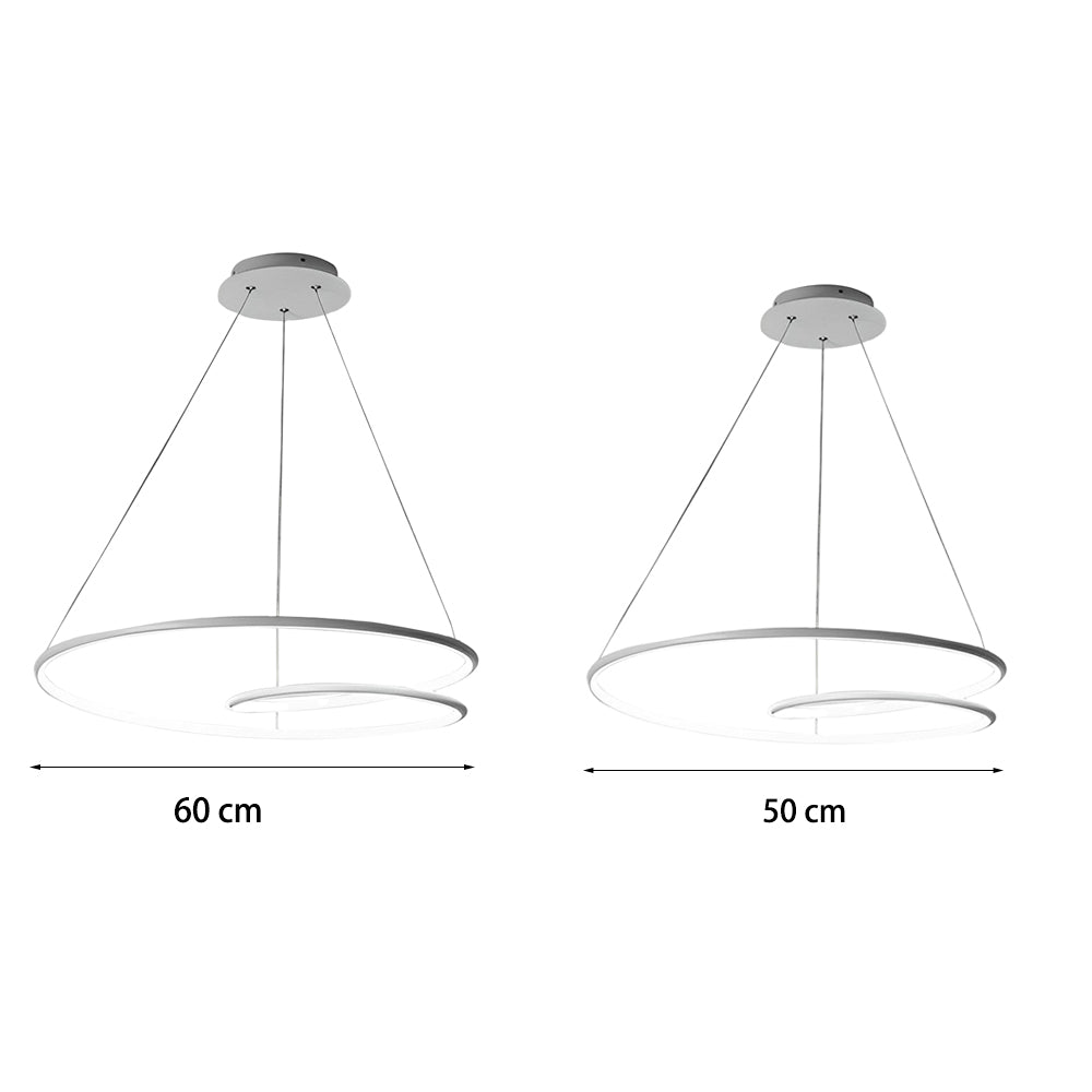 Energieeffiziente LED Deckenlampe (vailora260409), dimmbar, ideal für modernes Ess- & Wohnzimmerambiente.