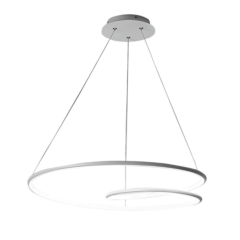 Dimmbare LED Hängeleuchte vailora260409, modern & effizient, perfekt für eine stilvolle Beleuchtung in Wohnzimmern.
