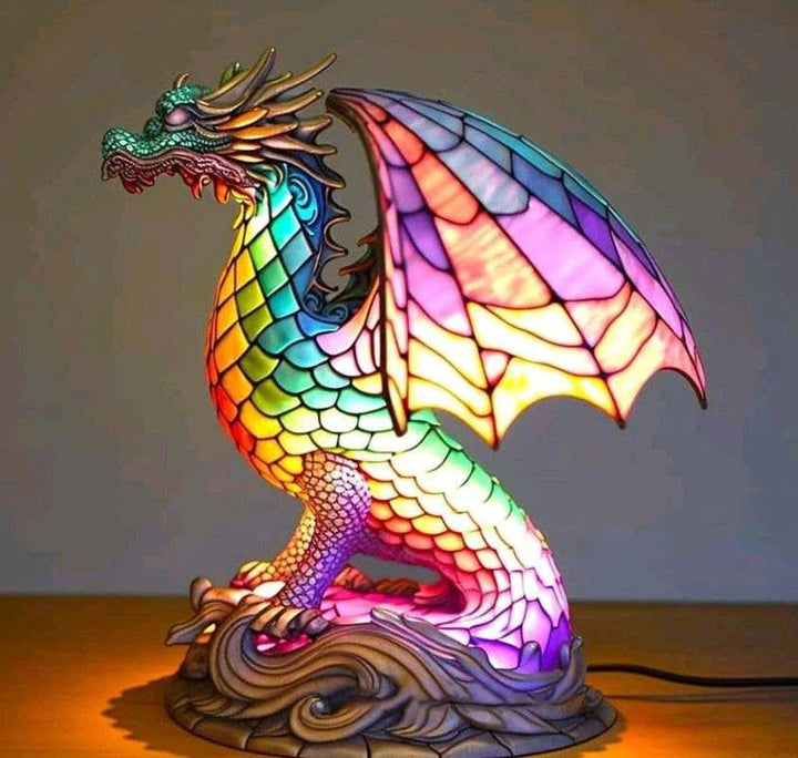LumiAura Designlampe mit Tiermotiv, eine kunstvolle Ergänzung für einzigartige Wohndekorationen.