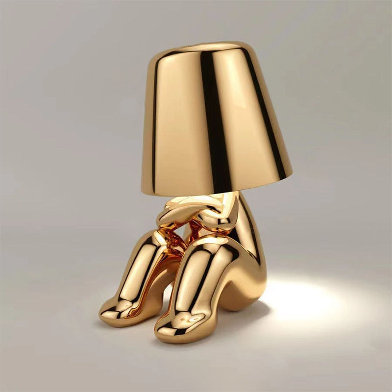 Wiederaufladbare LumiSerene LED-Tischlampe, dimmbar, kabellos, ideal als Wohnzimmer- oder Schlafzimmerlampe.