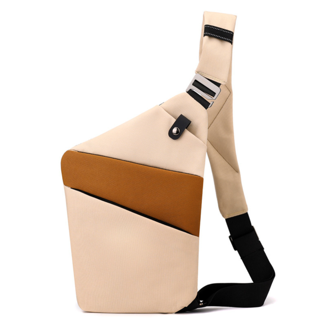 Ergonomische Anti-Diebstahl Tasche, unisex, ideal für lange Tragezeiten auf Reisen oder im Alltag.