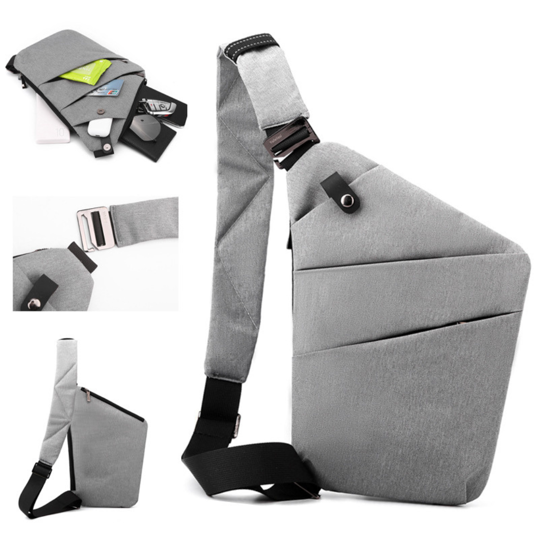 Praktische Designer Crossbody Tasche mit Anti-Diebstahl-Funktion für Damen und Herren, stilvoll & sicher.