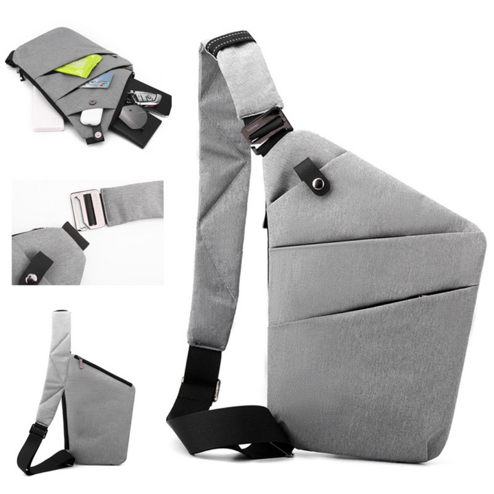 Praktische Designer Crossbody Tasche mit Anti-Diebstahl-Funktion für Damen und Herren, stilvoll & sicher.
