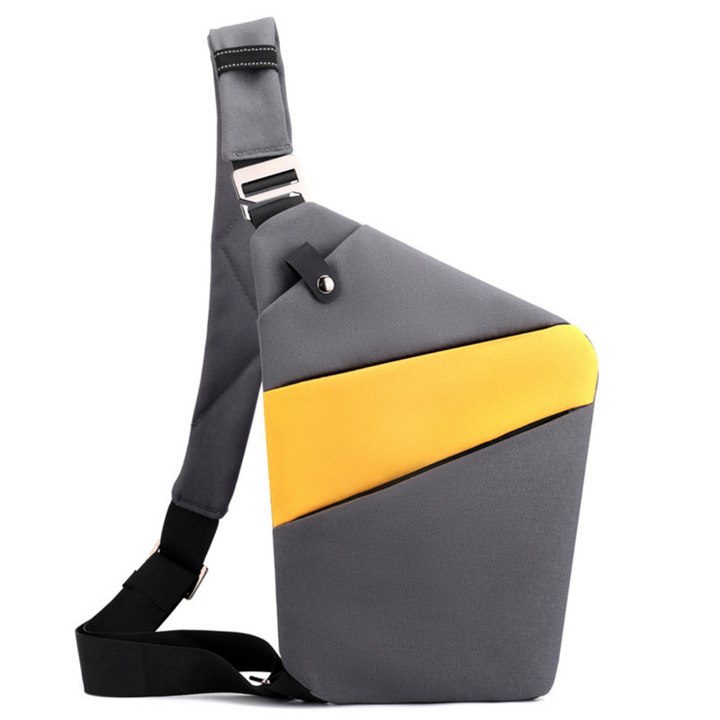 Stylische unisex Umhängetasche mit Diebstahlschutz, minimalistisches Design, super für Pendler.