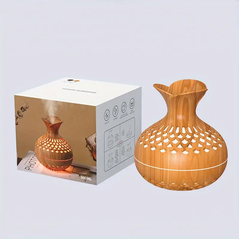 Hochwertiger Aroma Diffuser, ideal als Geschenk für Zuhause, für beruhigende Aromatherapie & frischen Raumduft.