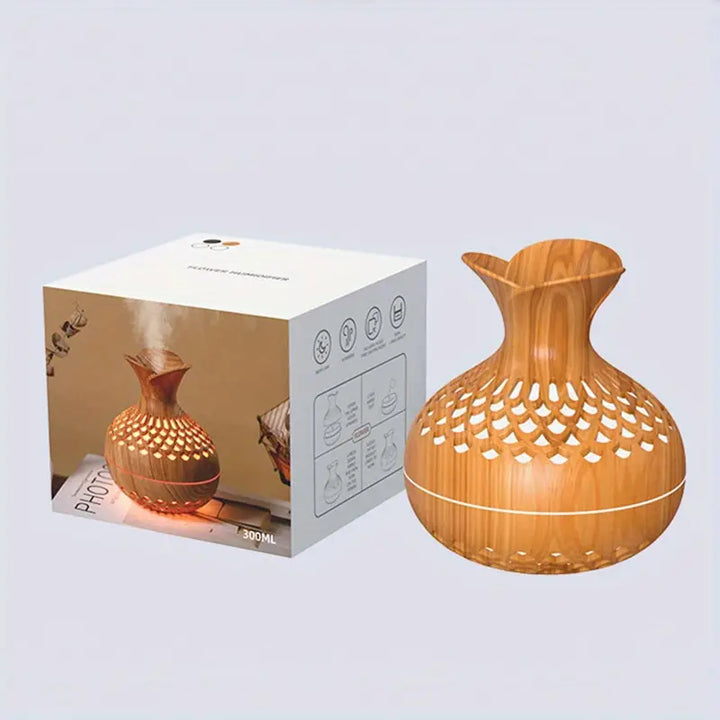 Hochwertiger Aroma Diffuser, ideal als Geschenk für Zuhause, für beruhigende Aromatherapie & frischen Raumduft.