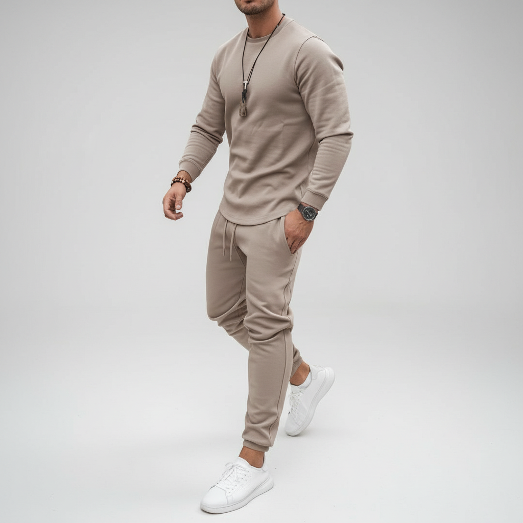 Funktionaler Herren Activewear Anzug Kirk: Langlebig und bequem, dieser Trainingsanzug ist für Höchstleistungen gemacht.