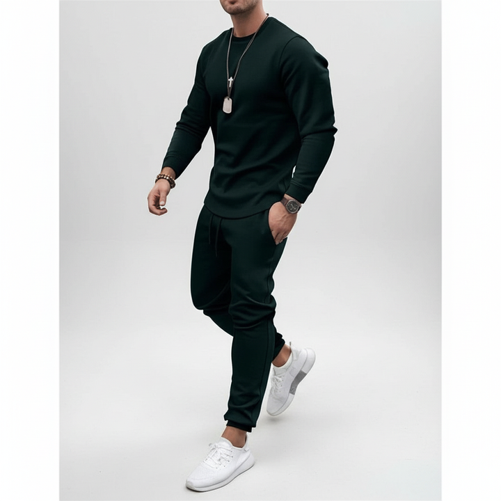 Eleganter Herren Trainingsanzug Kirk: Für Sport und urbanen Stil, dieses Set bietet Komfort und eine moderne Ästhetik.